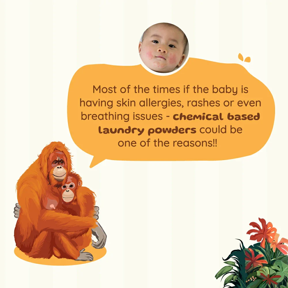 Baby Laundry Washing Powder | Unscented & Rash free baby clothes | 500 g - Image 5