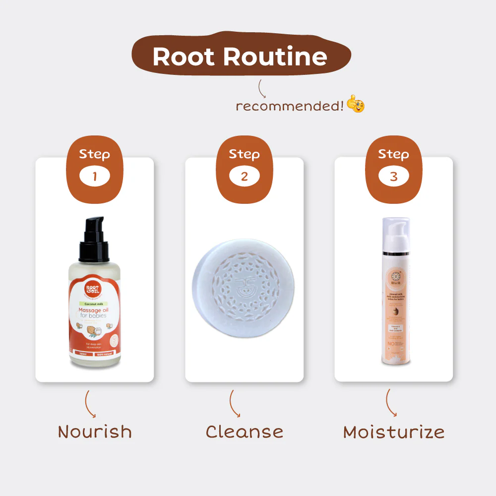 Coconut Milk Baby Massage Oil (Classic) | Soothens and rejuvenates skin | 0+ m - Image 7