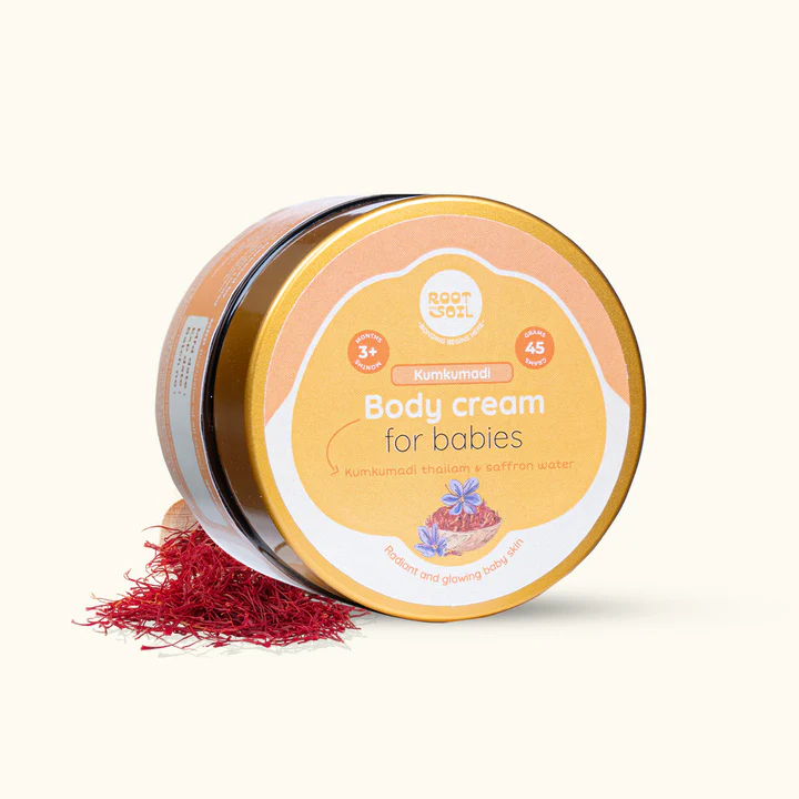 Kumkumadi Body Cream | Radiant & Glowing Baby Skin | 3 m to 8 y | 45 g - Image 8